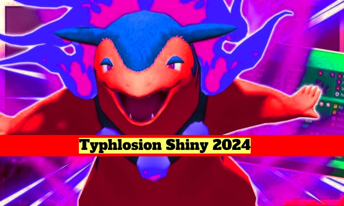 who is Typhlosion Shiny 2024